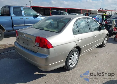 2005 Honda Civic Lx из США, поврежденный, VIN JHMES16565S003438